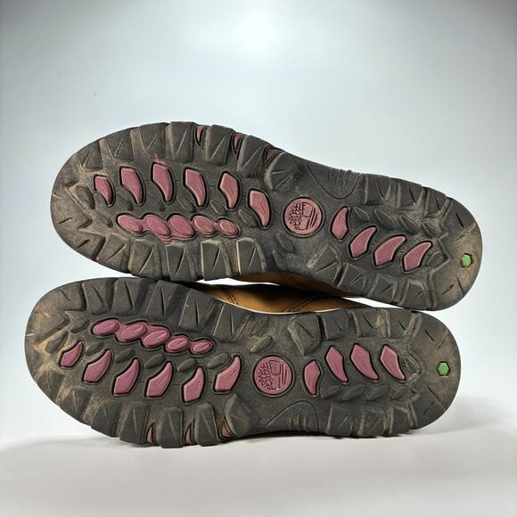 Timberland Mt. Maddsen Brown Leather Waterproof Hiking Boots A1Q52 Womens Sz 7.5 - Picture 9 of 11